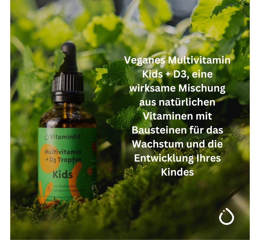 Multivitamin + D3 Tropfen Kinder
