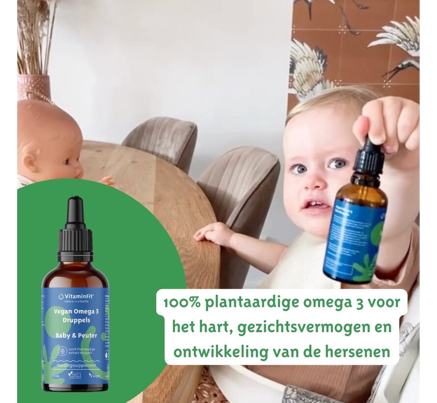 Vegan Omega 3 Baby Druppels