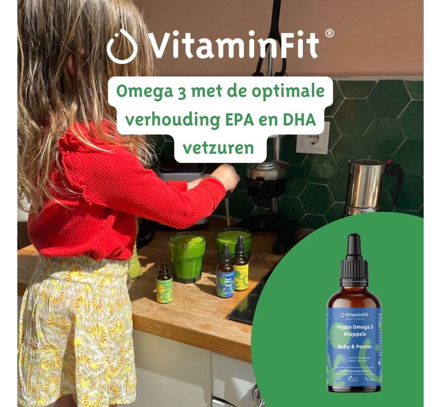 Vegan Omega 3 Baby Druppels