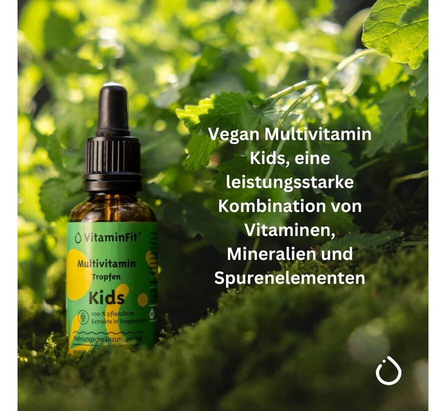 Multivitamin Tropfen für Kinder