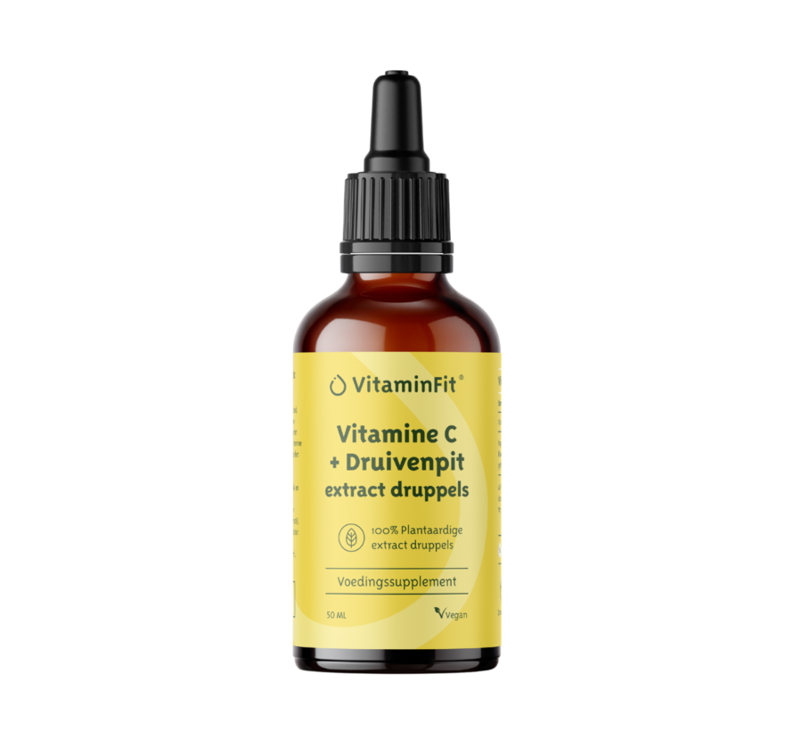 Vitamine C druppels met druivenpit extract (OPC)