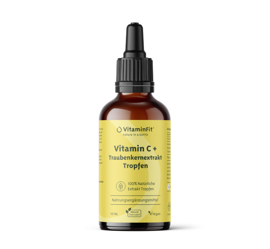 Vitamin C mit Traubenkernextrakt (OPC)