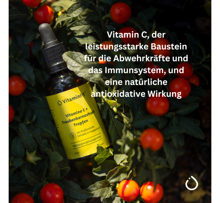 Vitamin C mit Traubenkernextrakt (OPC)