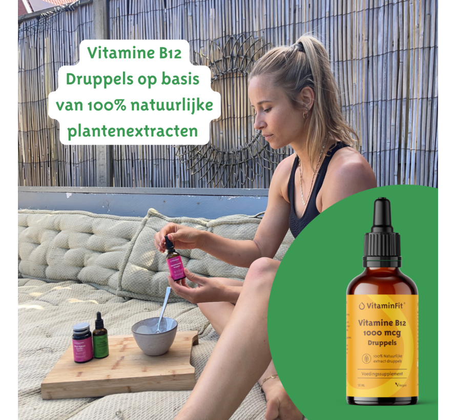 Vitamine B12 1000 mcg Vloeibaar