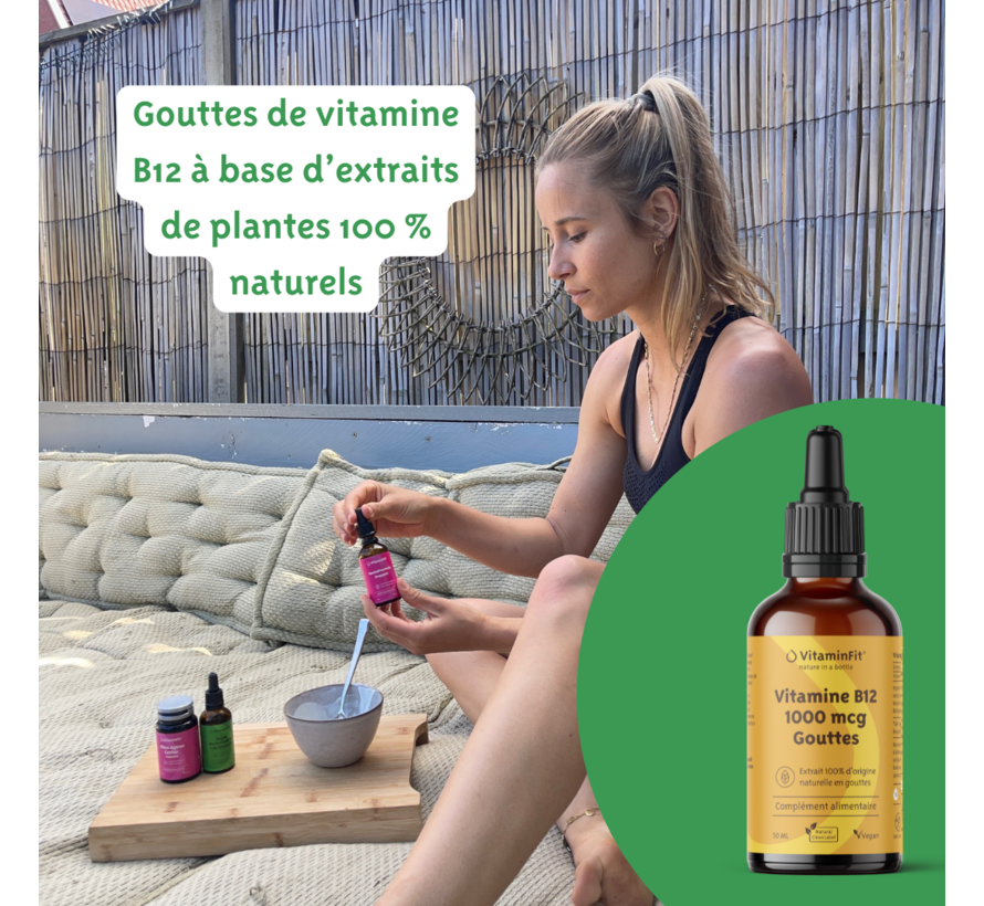 Vitamine B12 1000 mcg Gouttes