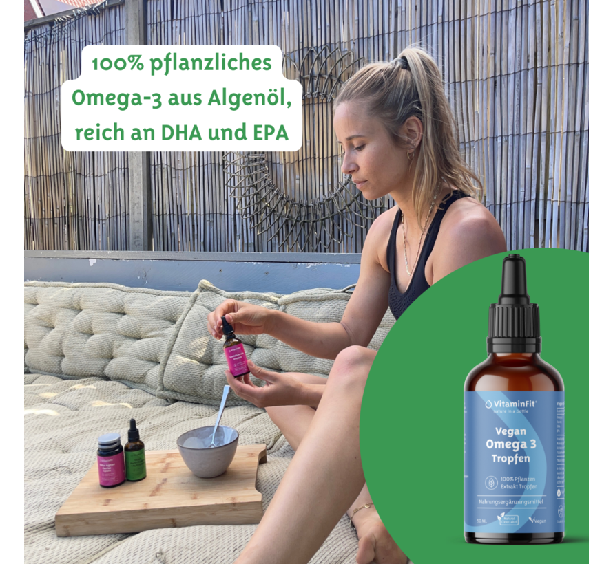 Vegan Omega 3 TG Tropfen
