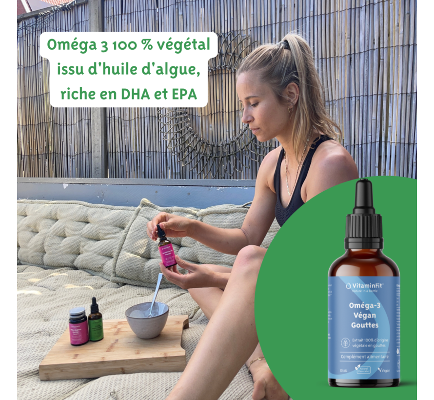 Oméga-3 Végan Gouttes