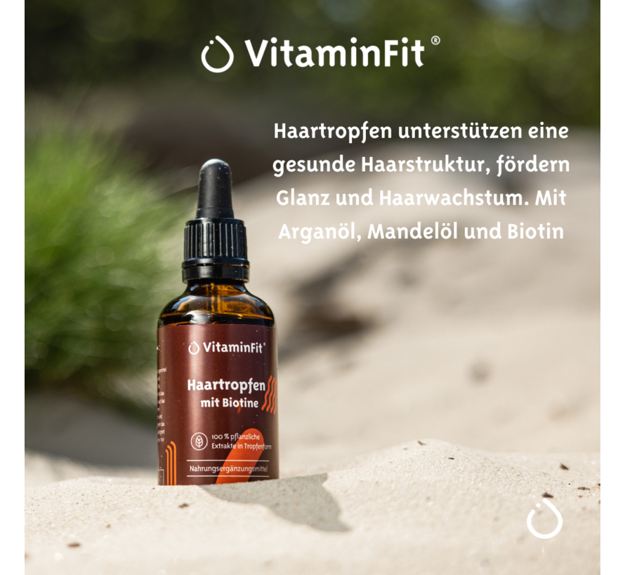 Tropfen für die Haare + Biotin