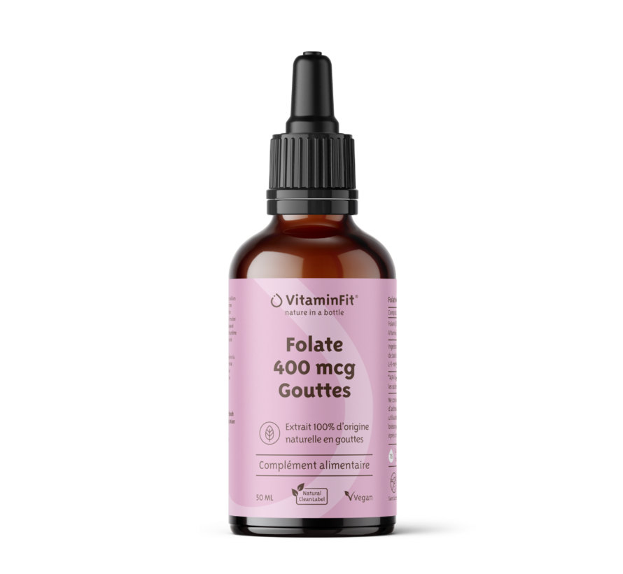 Folate 400 mcg (5 MTHF) Gouttes