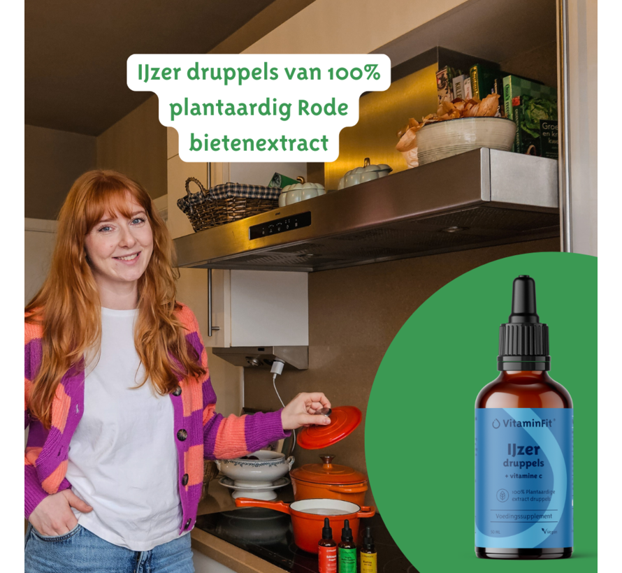 Vegan IJzer druppels 50 ML