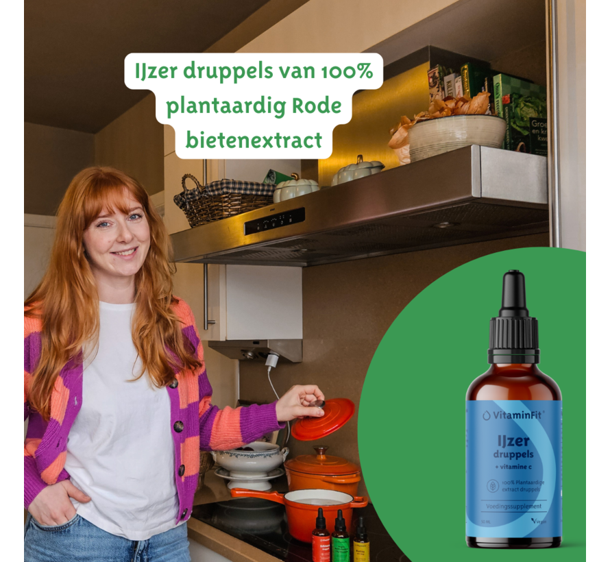 Vegan IJzer druppels