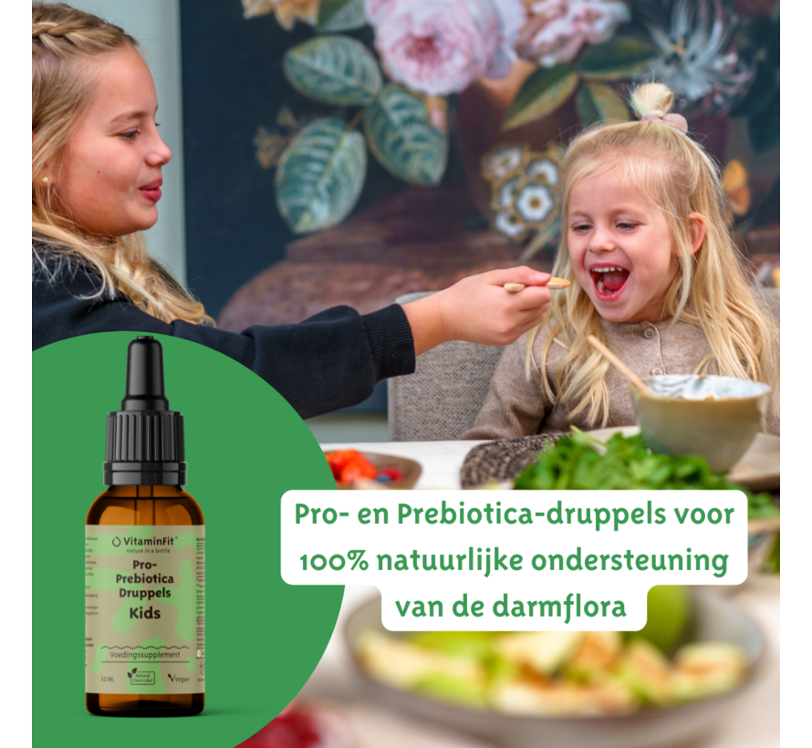 Pre-probiotica Druppels voor Kinderen