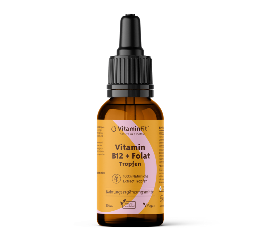 Vitamin B12 + Folat Tropfen