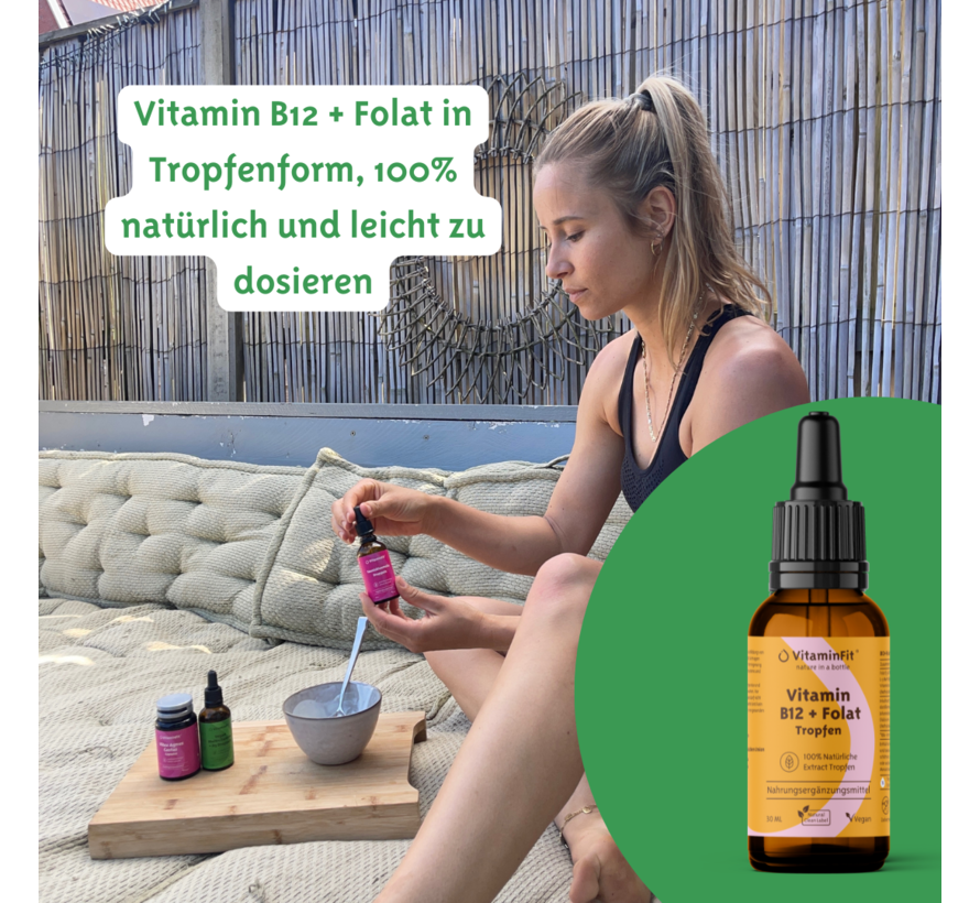Vitamin B12 + Folat Tropfen