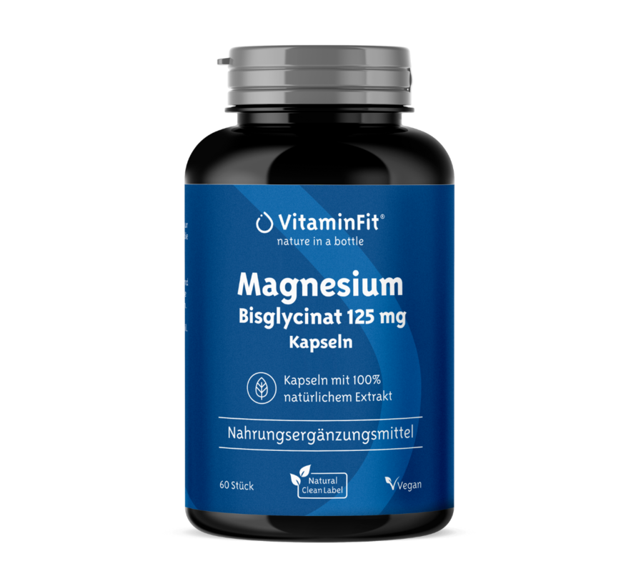 Magnesium Bisglycinat 125 mg Kapseln