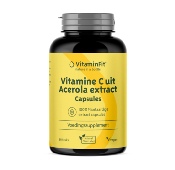 Vitamin C Kapseln aus Acerola