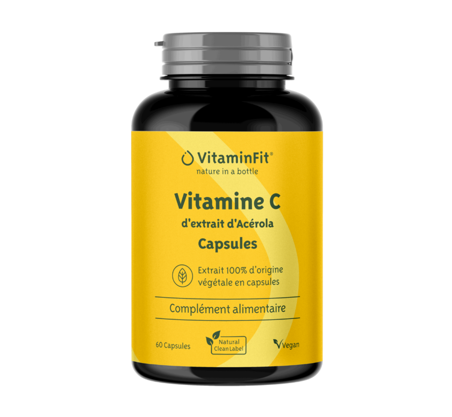 Vitamin C from Acerola capsules