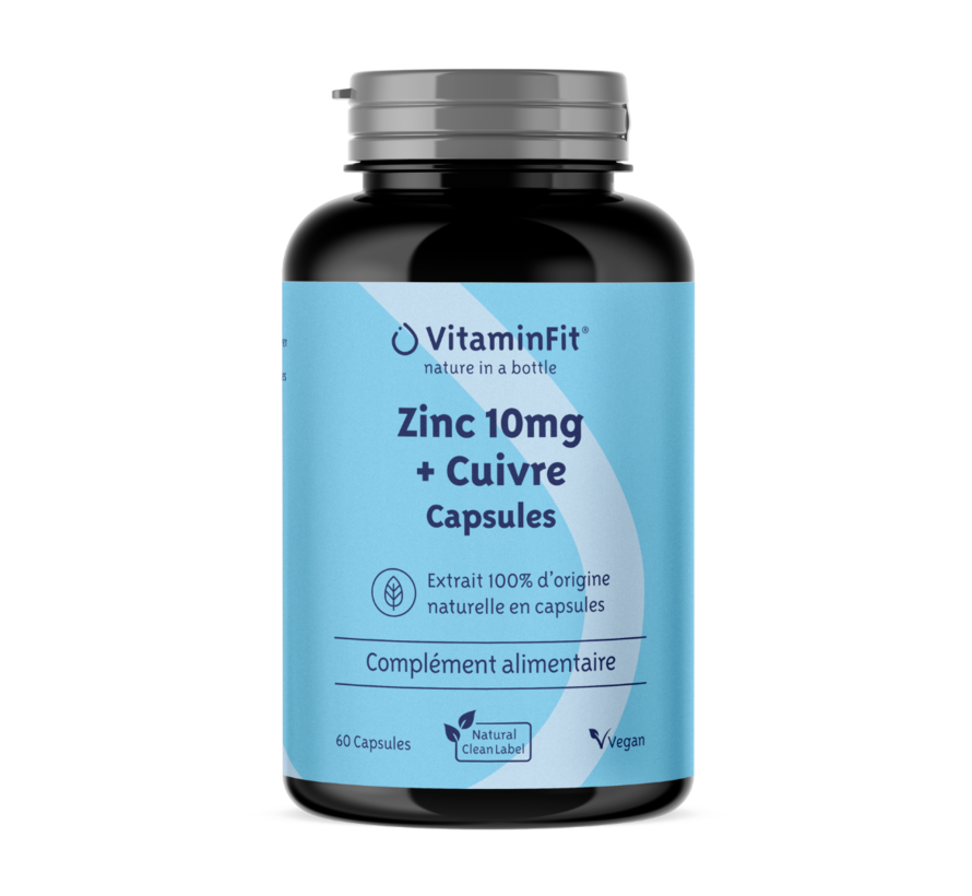 Zinc + Cuivre Capsules