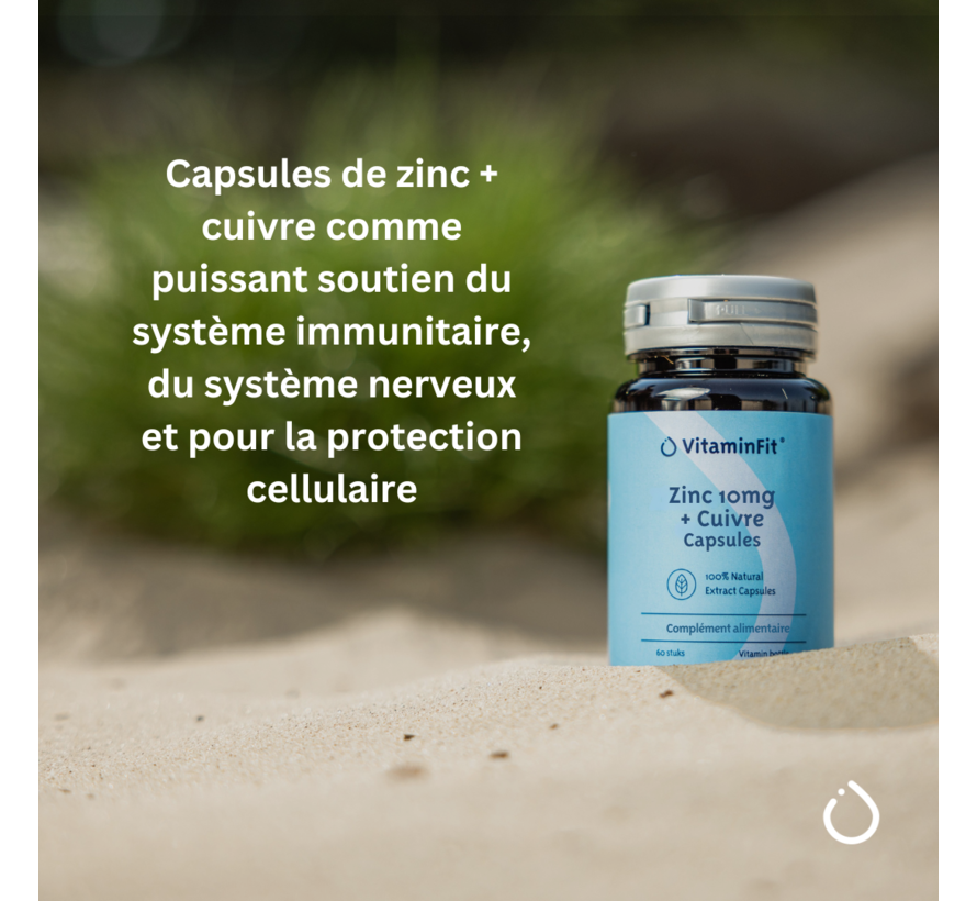 Zinc + Cuivre Capsules