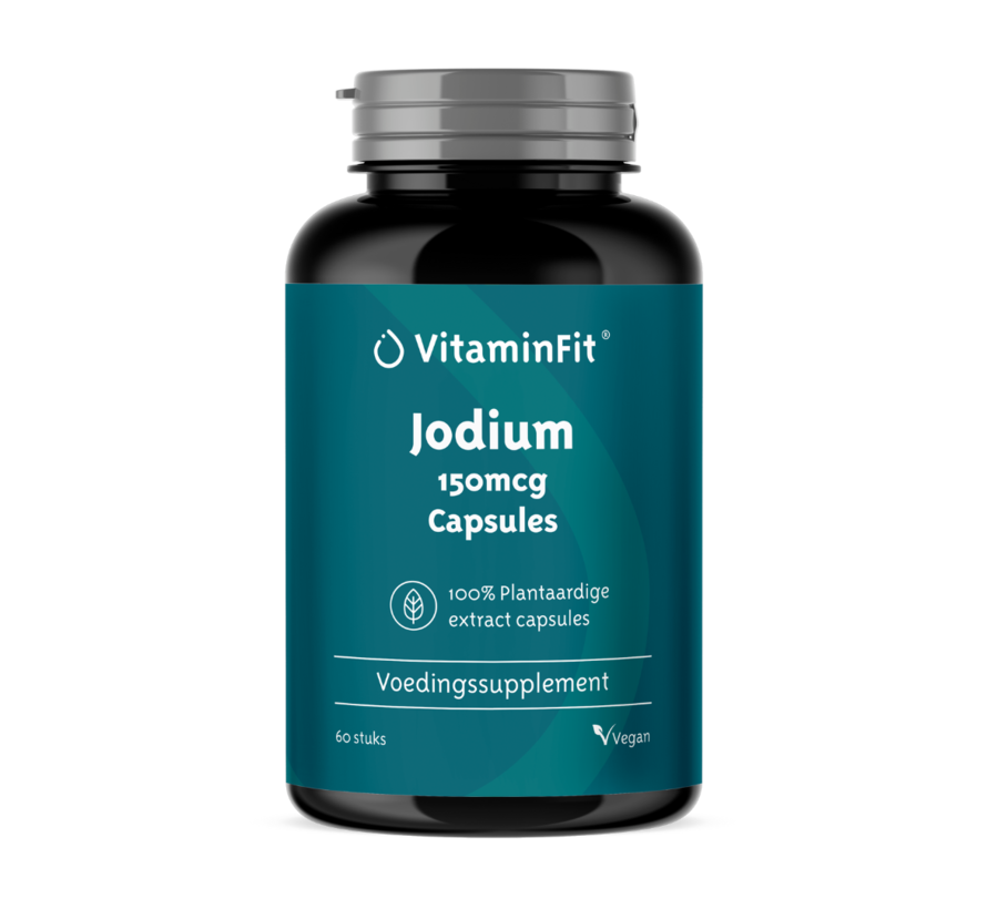 Jodium Capsules uit plantaardig kelp 150mcg