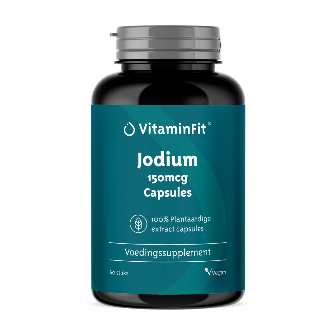 Jodium Capsules uit plantaardig kelp 150mcg