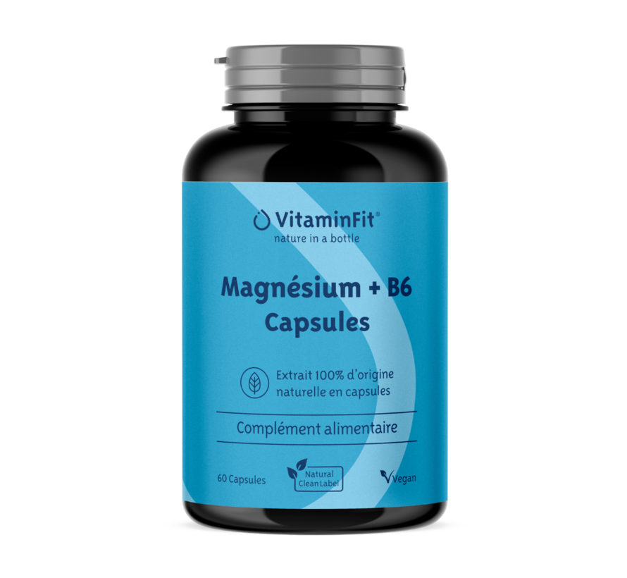 Magnesium citrate with vitamin B6