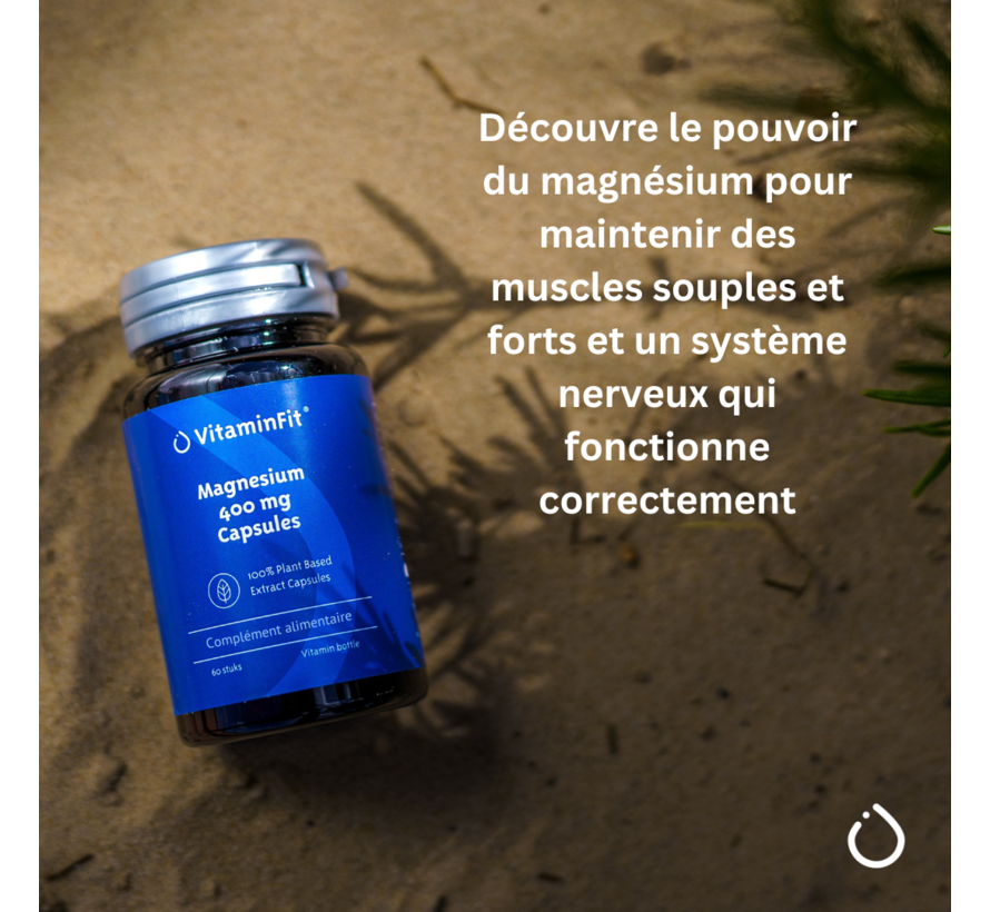 Citrate de magnésium 400 mg