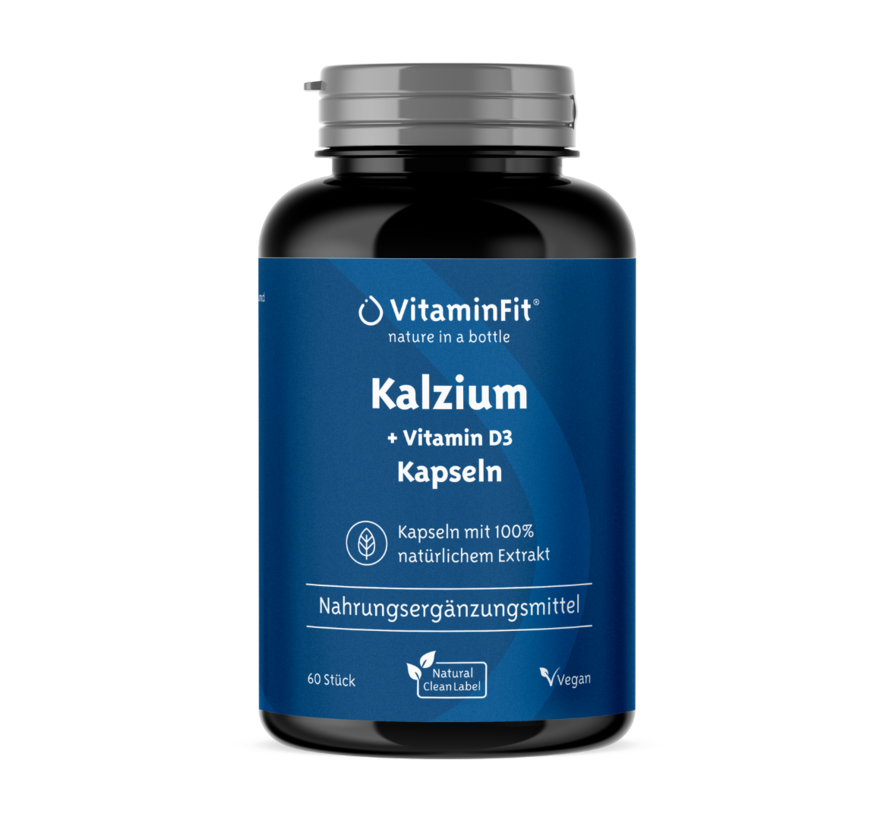 Kalzium + Vitamin D3 Kapseln