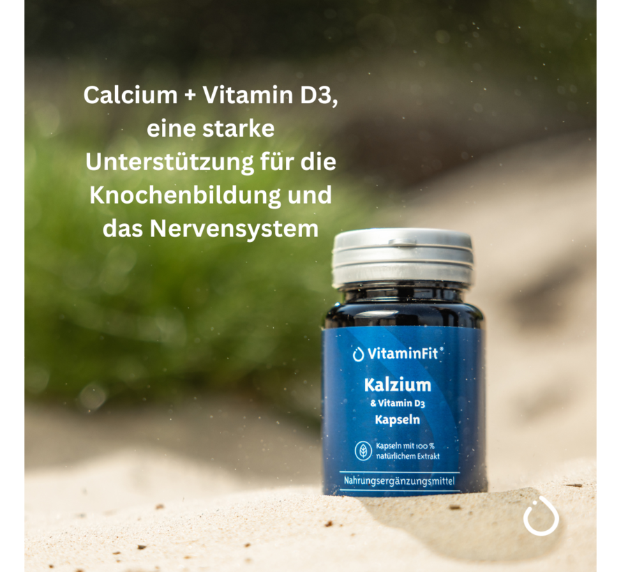 Kalzium + Vitamin D3 Kapseln