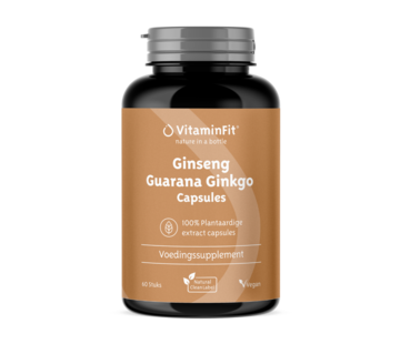 Ginseng Guarana Ginkgo capsules
