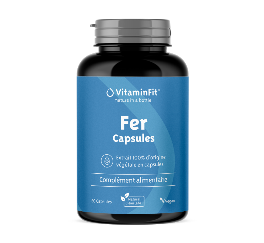 Fer capsules 100% végétal