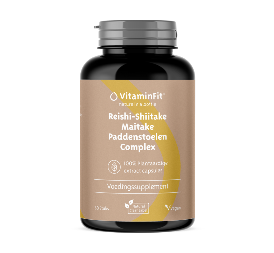 Reishi & Shiitake & Maitake Paddenstoelen Complex