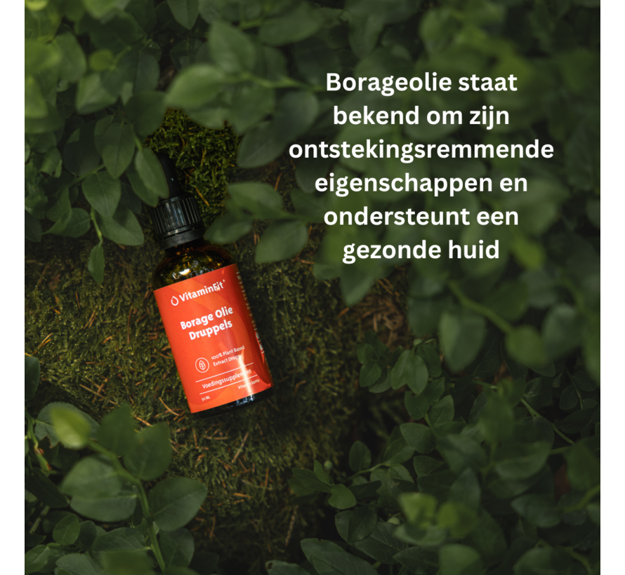 Borage olie druppels