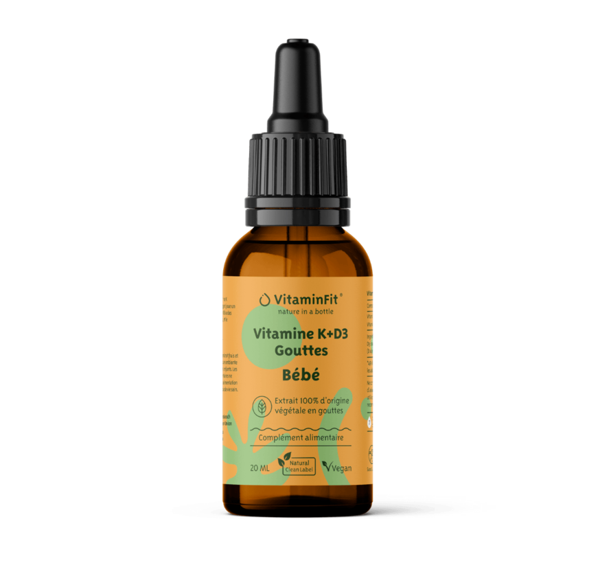 Vitamine K + D3 Gouttes Bébé