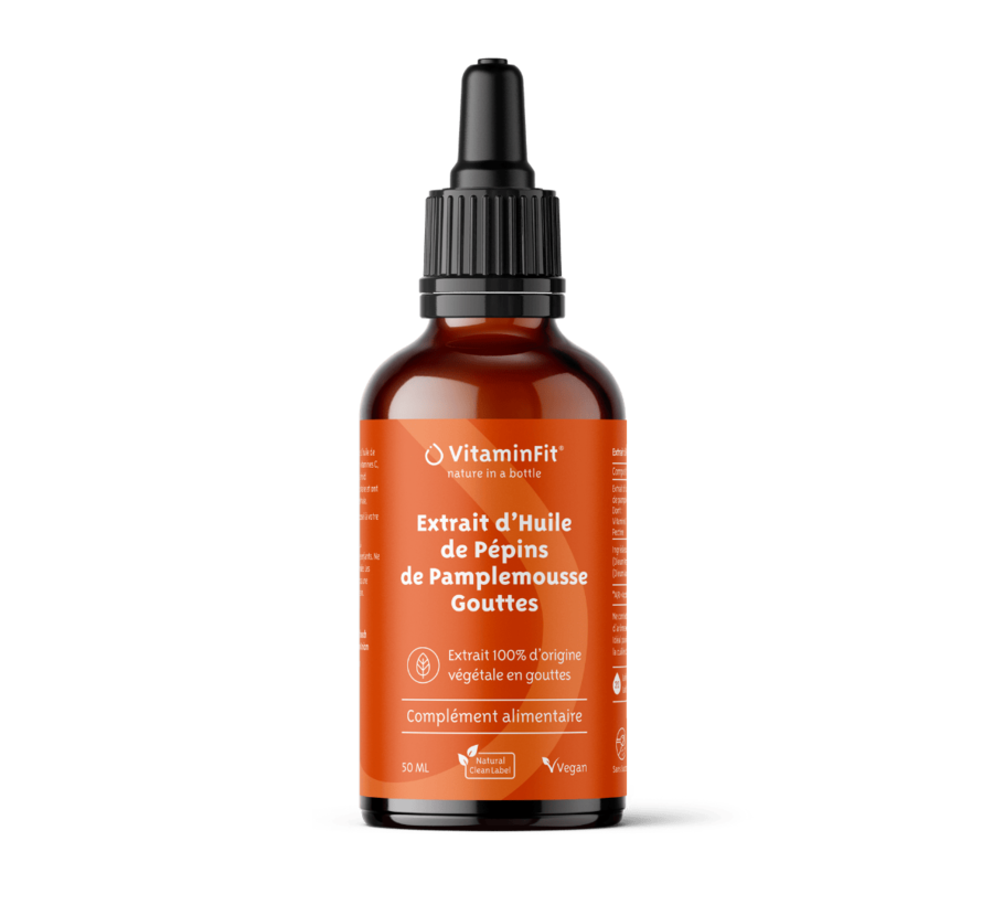 Grapefruit-seed oil drops