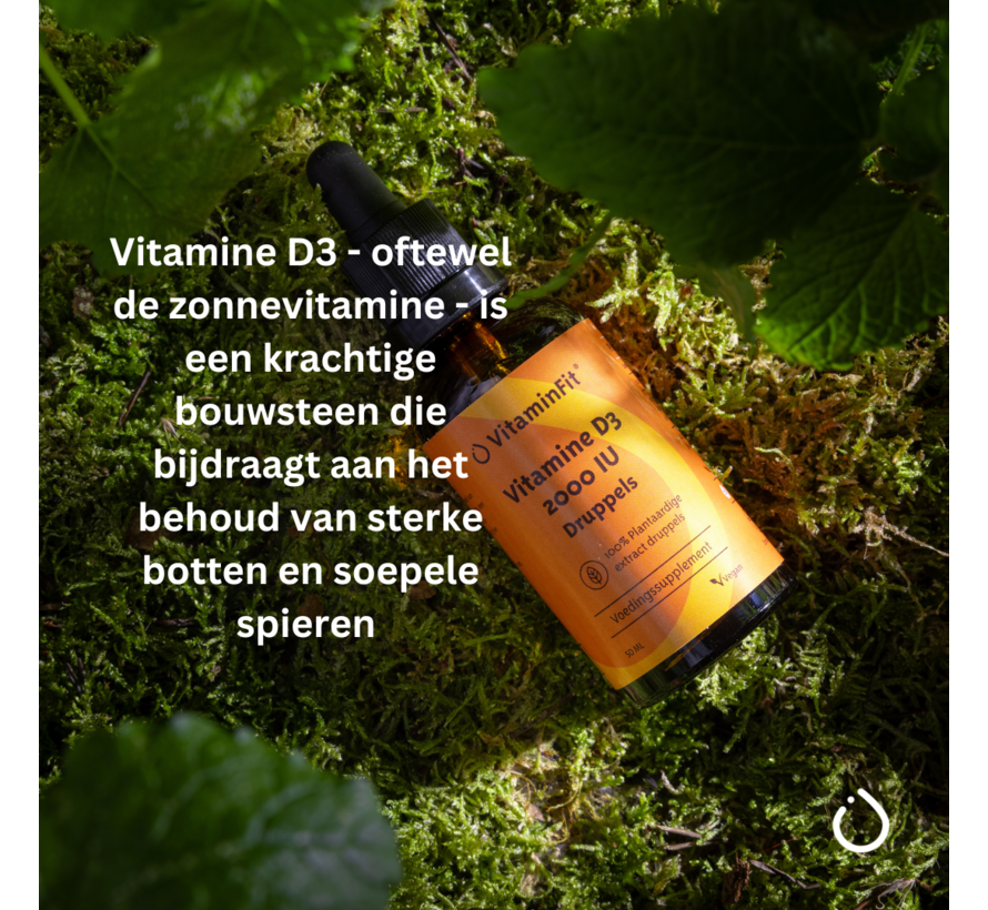 Vitamine D3  2000IU druppels
