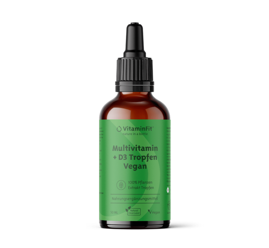 Vegan Multivitamin & D3 Tropfen
