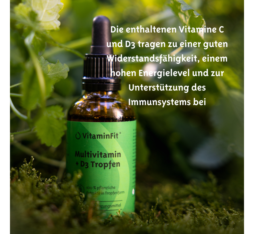 Vegan Multivitamin & D3 Tropfen