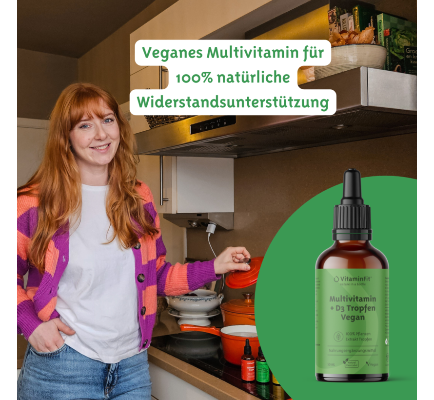 Vegan Multivitamin & D3 Tropfen