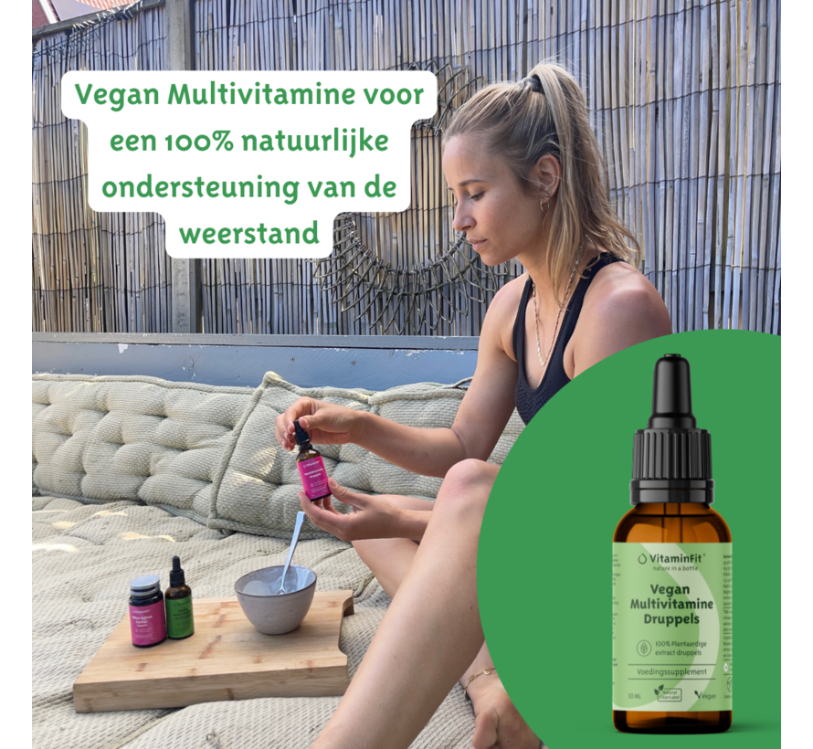 Vegan Multivitamine  Druppels 30 ML