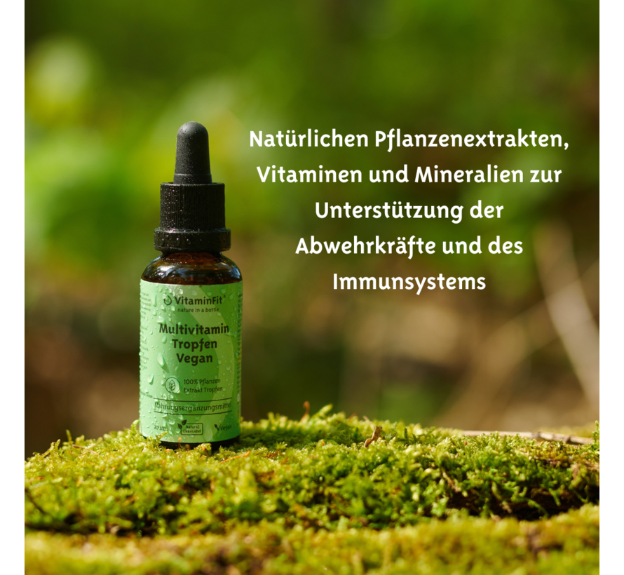 Multivitamin Tropfen Vegan 30 ml