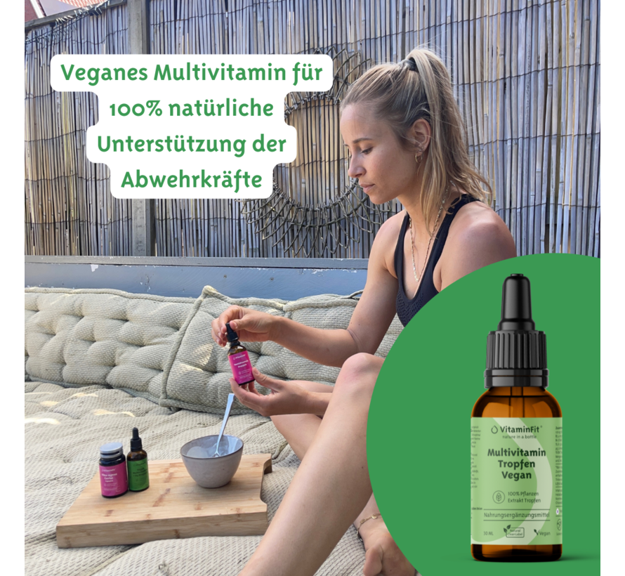 Multivitamin Tropfen Vegan 30 ml