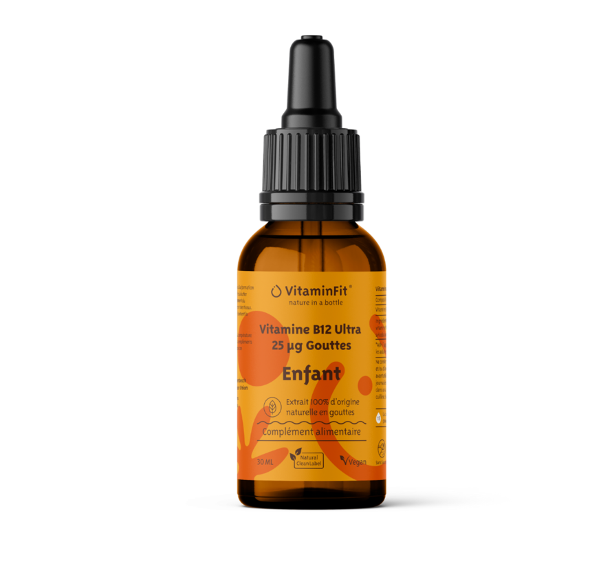 Vitamine B12 Ultra 25 µg pour enfants