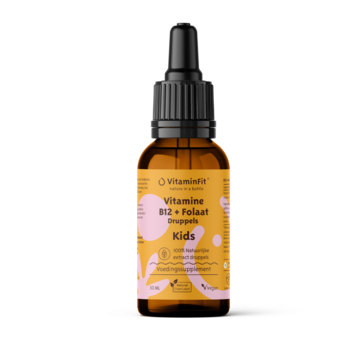 VitaminFit Vitamine B12  + Folaat Kinder druppels