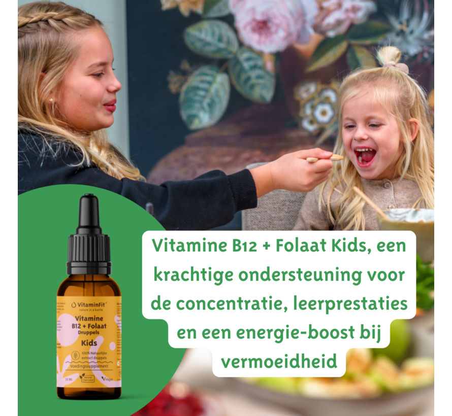 Vitamine B12  + Folaat Kinder druppels