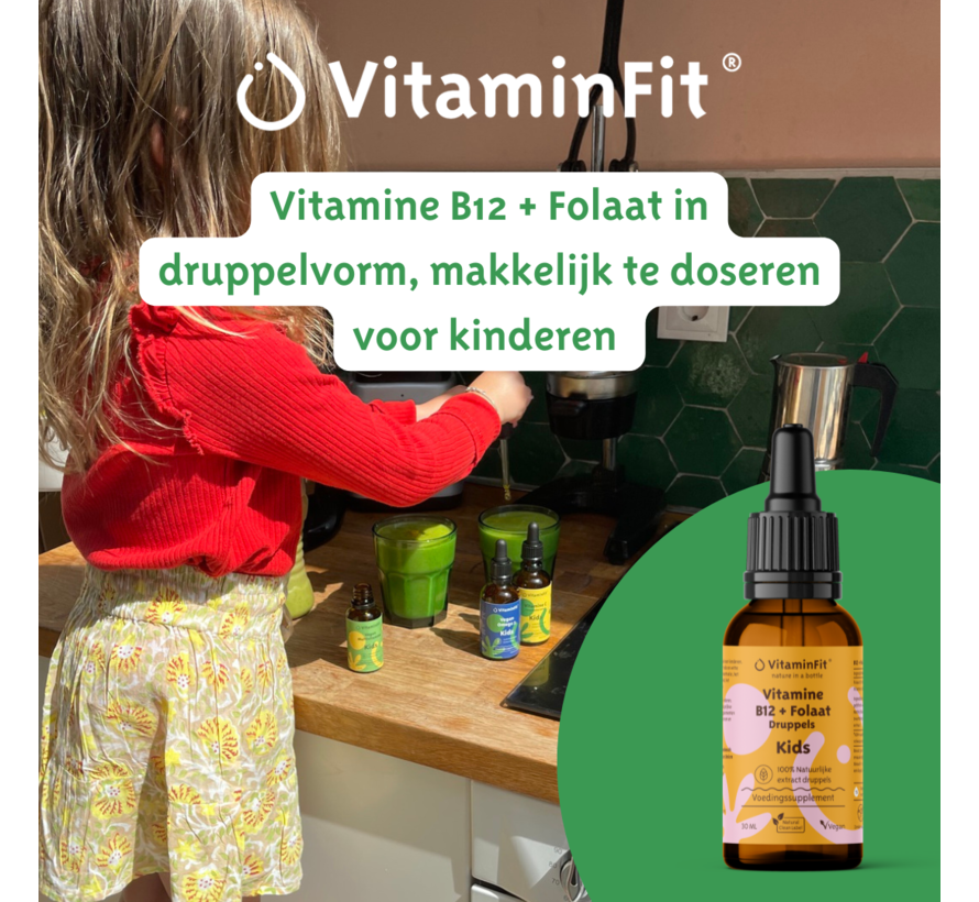 Vitamine B12  + Folaat Kinder druppels