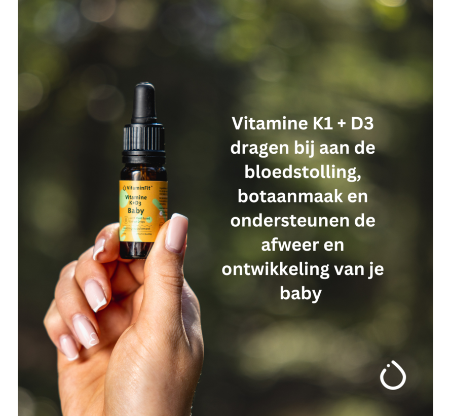Vitamine K + D3 Baby Druppels