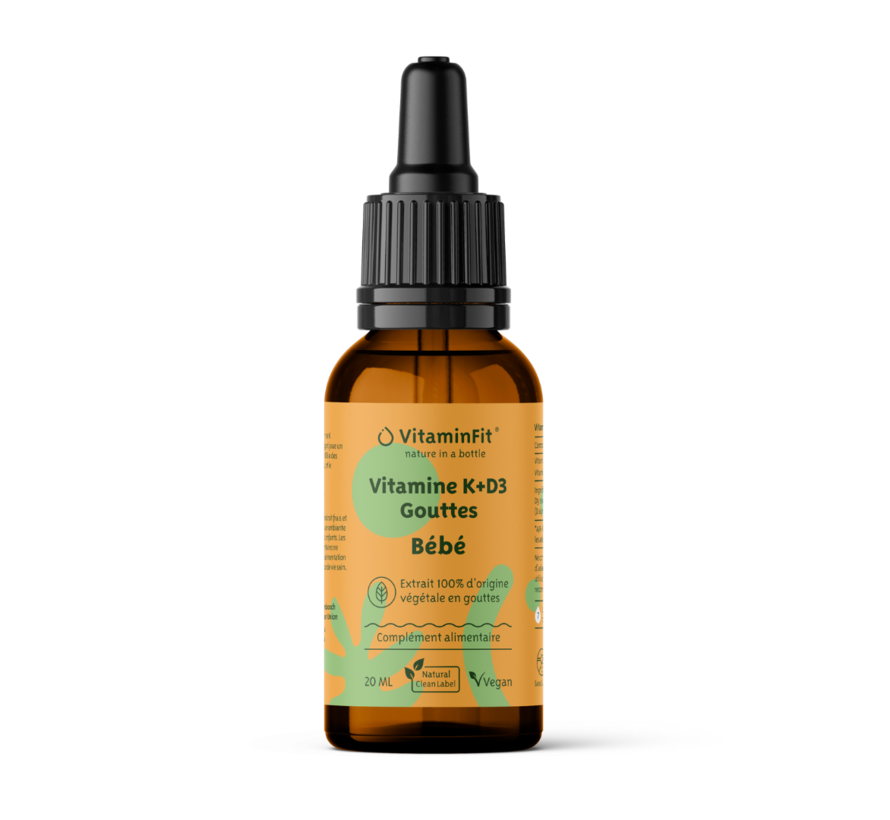 Vitamine K + D3 Gouttes Bébé