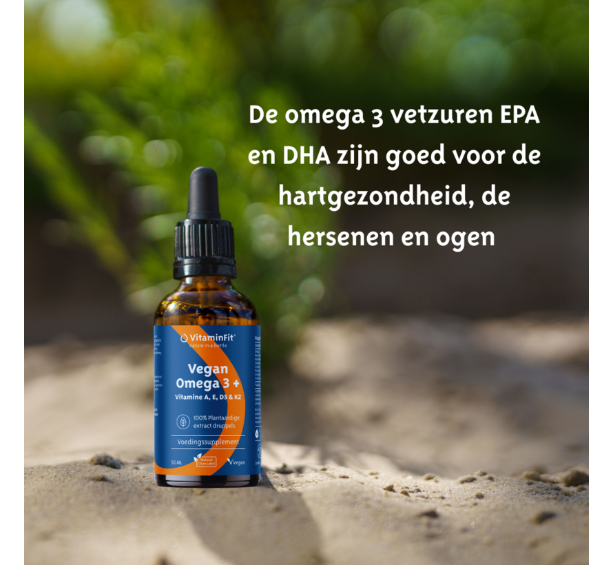Omega 3+ Vitamine A, E, D3 & K2