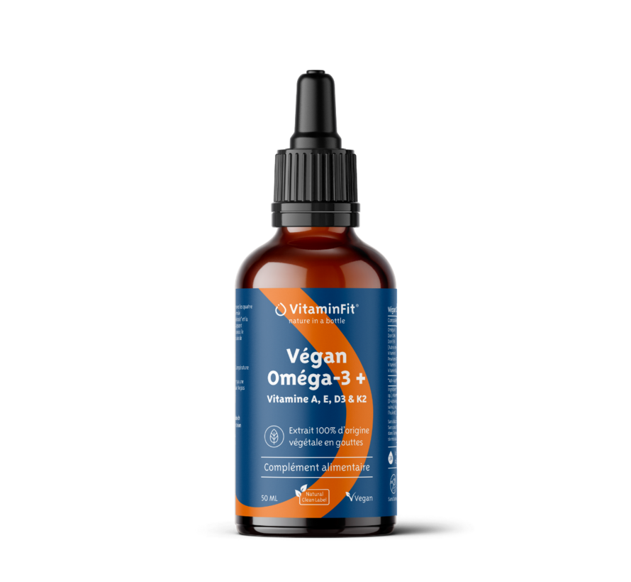 Oméga 3+ vitamines A, E, D3 et K2